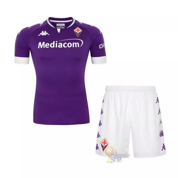 Calcio Maglie Casa Conjunto De Bambino Fiorentina 2020 2021 Purpureo