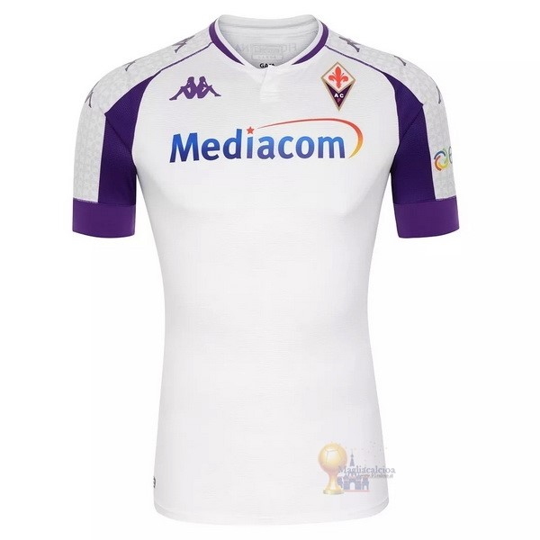Calcio Maglie Segunda Camiseta Fiorentina 2020 2021 Bianco