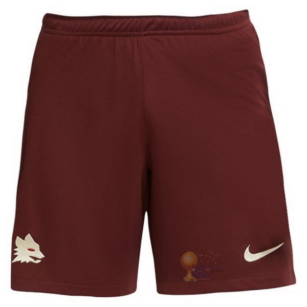 Calcio Maglie Away Pantaloni As Roma 2020 2021 Rosso