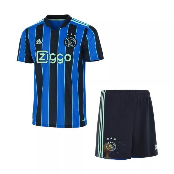 Calcio Maglie Away Conjunto De Bambino Ajax 2021 2022 Blu