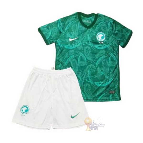 Calcio Maglie Away Conjunto De Bambino Arabia Saudita 2020 Verde