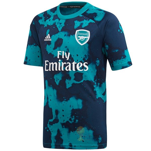 Calcio Maglie Formazione Arsenal 2019 2020 Blu Verde