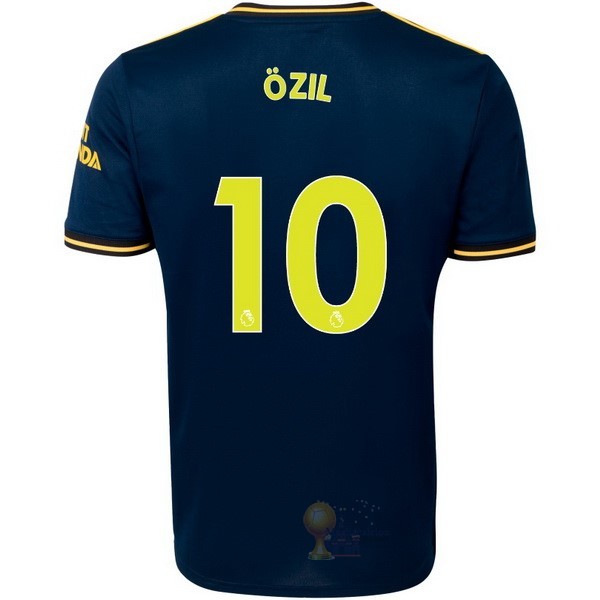 Calcio Maglie NO.10 Ozil Terza Maglia Arsenal 2019 2020 Blu
