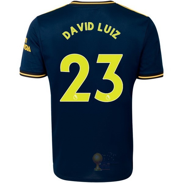Calcio Maglie NO.23 David Luiz Terza Maglia Arsenal 2019 2020 Blu