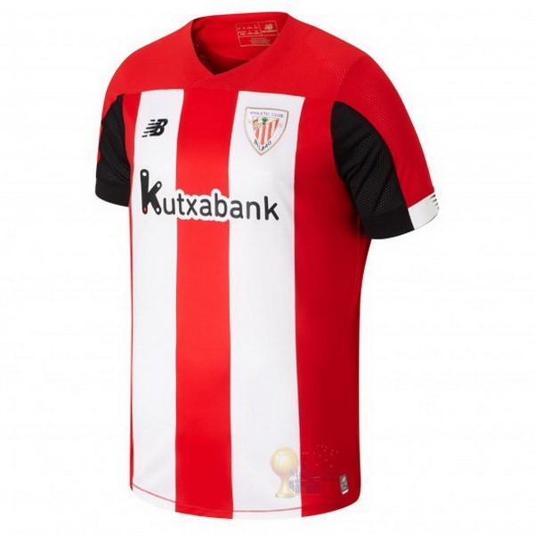 Calcio Maglie Home Maglia Athletic Bilbao 2019 2020 Rosso Bianco