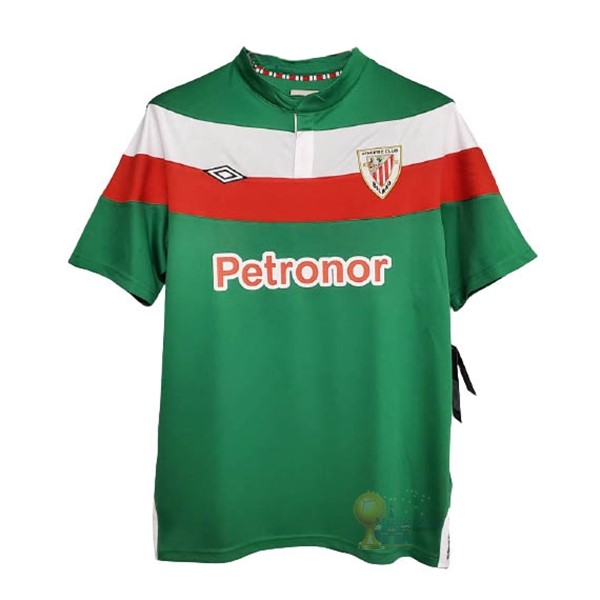Calcio Maglie Segunda Camiseta Athletic Bilbao Retro 2003 2005 Verde