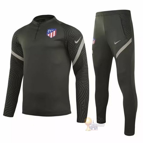 Calcio Maglie Nike Giacca Atlético Madrid 2020 2021 Verde