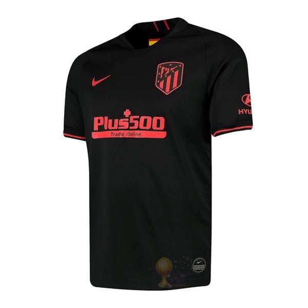 Calcio Maglie Away Maglia Atlético Madrid 2019 2020 Nero