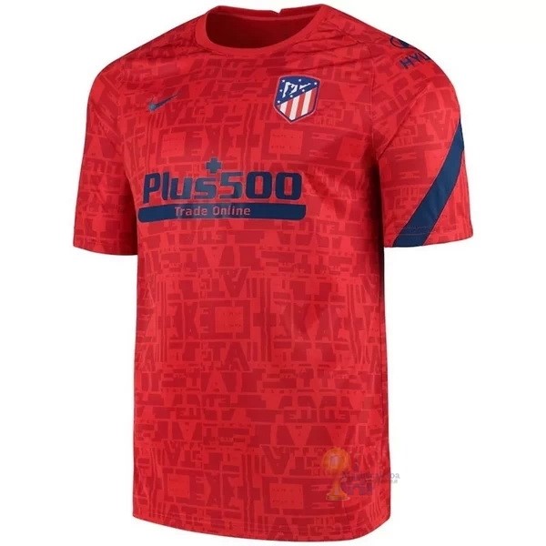 Calcio Maglie Formazione Atlético Madrid 2020 2021 Rosso