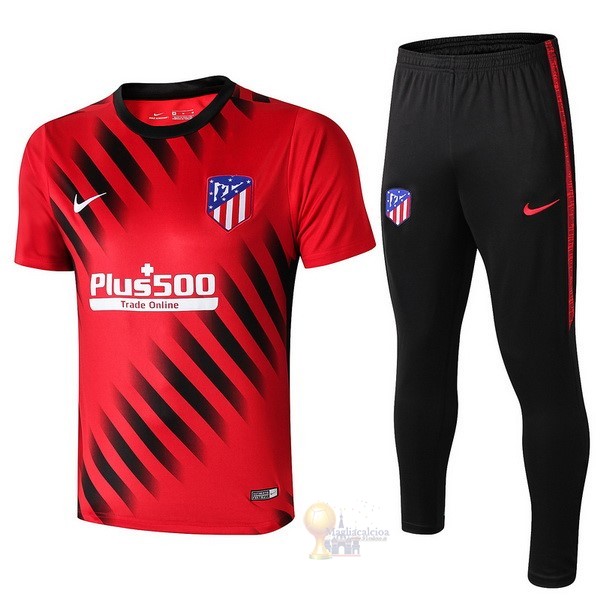 Calcio Maglie Formazione Set Completo Atlético Madrid 2019 2020 Rosso