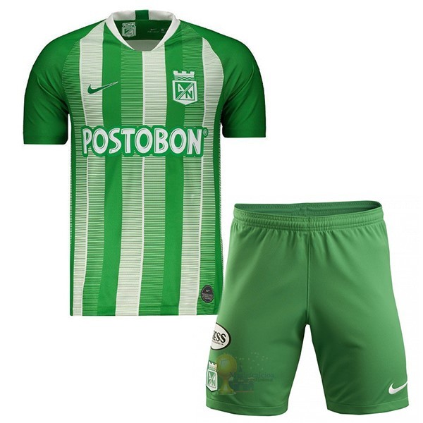 Calcio Maglie Home Conjunto De Bambino Atlético Nacional 2019 2020 Verde