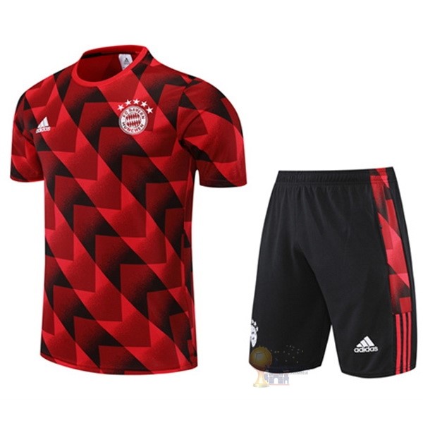 Calcio Maglie Formazione Set Completo Bayern München 2022 2023 Rosso