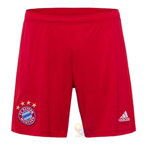 Calcio Maglie Home Pantaloni Bayern München 2019 2020 Rosso