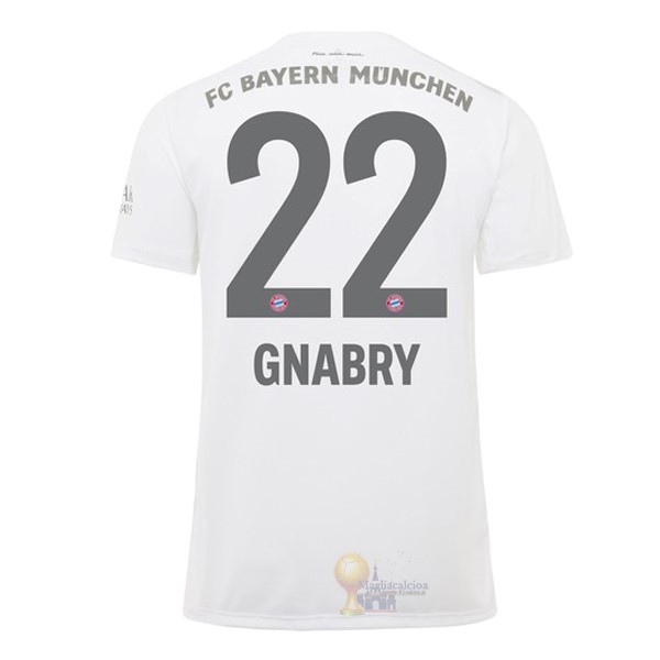 Calcio Maglie NO.22 Gnabry Away Maglia Bayern München 2019 2020 Rosso
