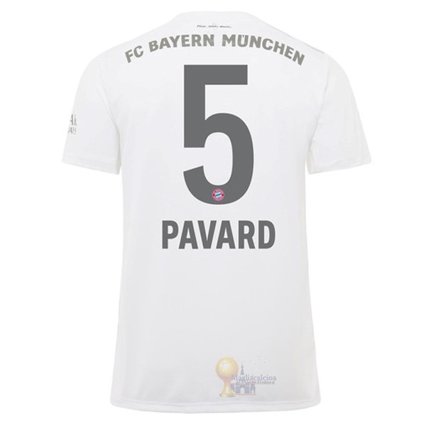 Calcio Maglie NO.5 Pavard Away Maglia Bayern München 2019 2020 Bianco