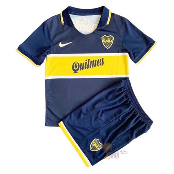 Calcio Maglie Home Conjunto De Bambino Boca Juniors Stile rétro 1996 1997 Blu