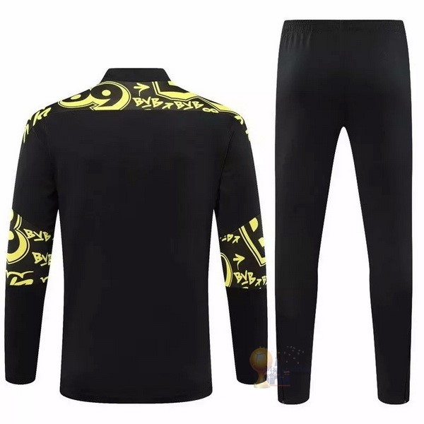 Calcio Maglie Giacca Boroussia Dorotmund 2020 2021 Nero Giallo