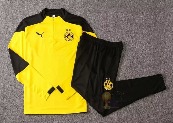 Calcio Maglie Giacca Boroussia Dorotmund 2020 2021 Nero Giallo
