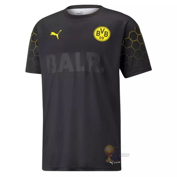 Calcio Maglie BALR Maglia Borussia Dortmund 2020 2021 Nero
