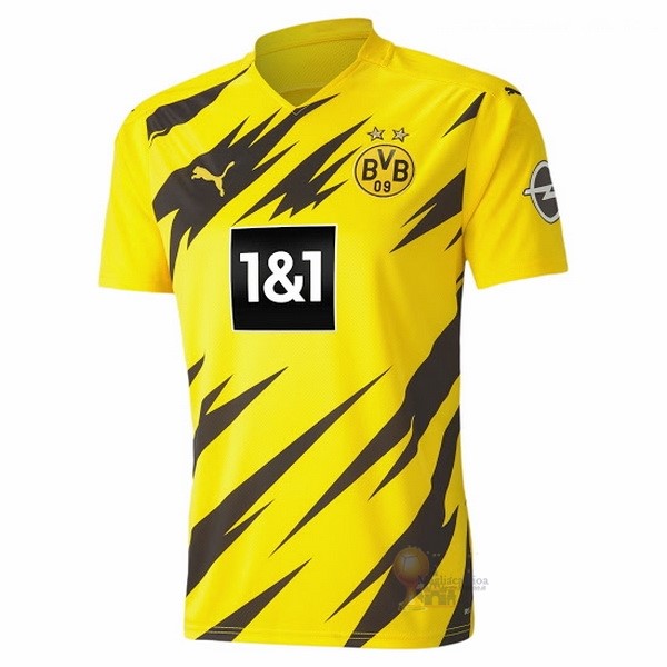 Calcio Maglie Home Maglia Borussia Dortmund 2020 2021 Giallo