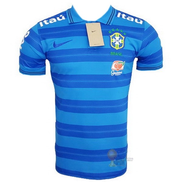 Calcio Maglie Polo Brasile 2022 Blu