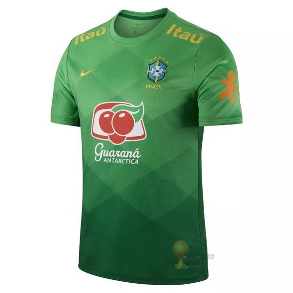 Calcio Maglie Formazione Brasile 2021 Verde