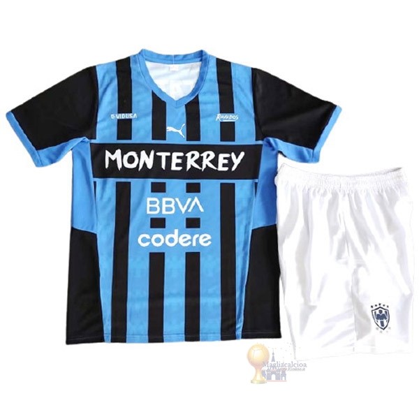 Calcio Maglie Terza Conjunto De Bambino Monterrey 2021 2022 Blu