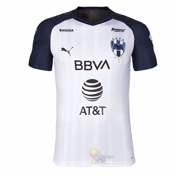 Calcio Maglie Away Maglia Monterrey 2019 2020 Bianco Blu