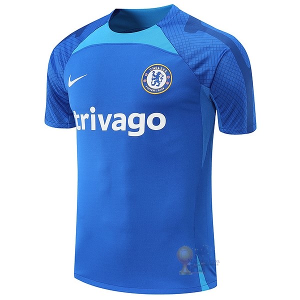 Calcio Maglie Formazione Chelsea 2022 2023 Blu I Bianco
