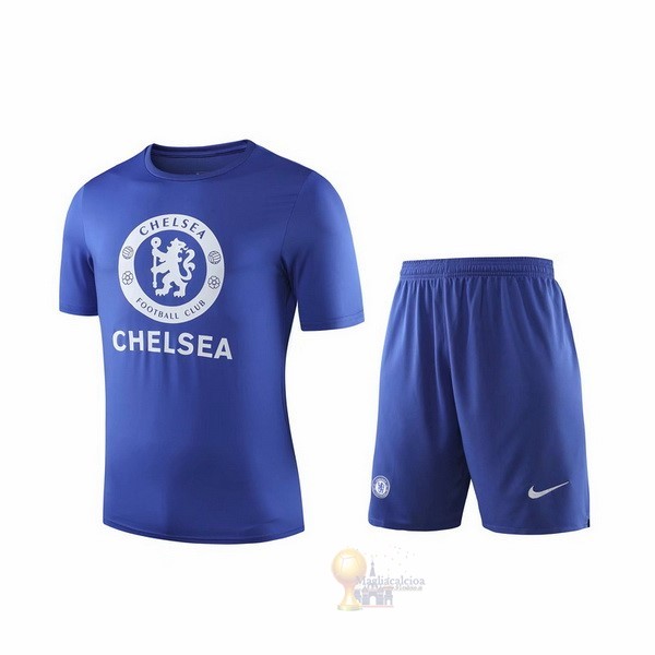 Calcio Maglie Formazione Set Completo Chelsea 2019 2020 Blu