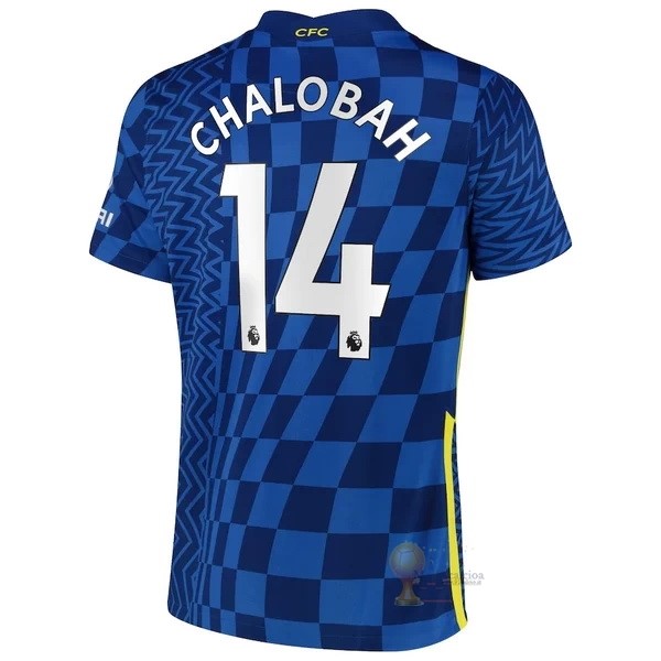 Calcio Maglie NO.14 Chalobah Home Maglia Chelsea 2021 2022 Blu