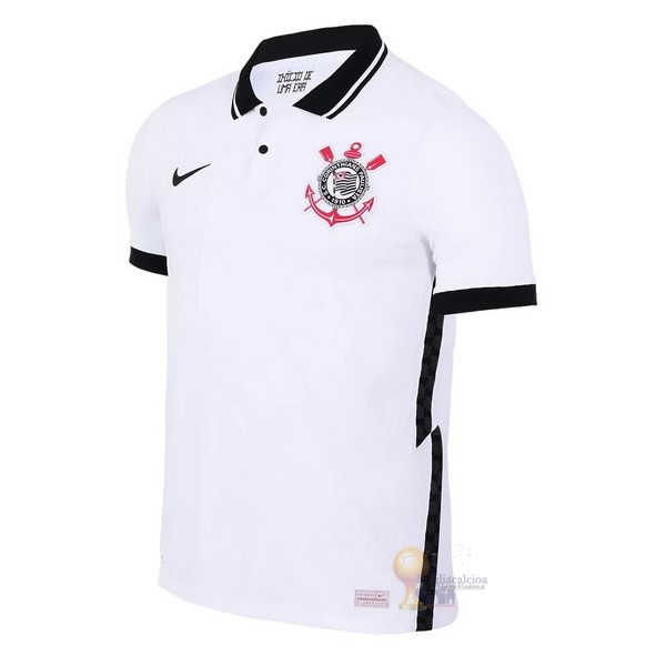 Calcio Maglie Casa Camiseta Corinthians Paulista 2020 2021 Bianco