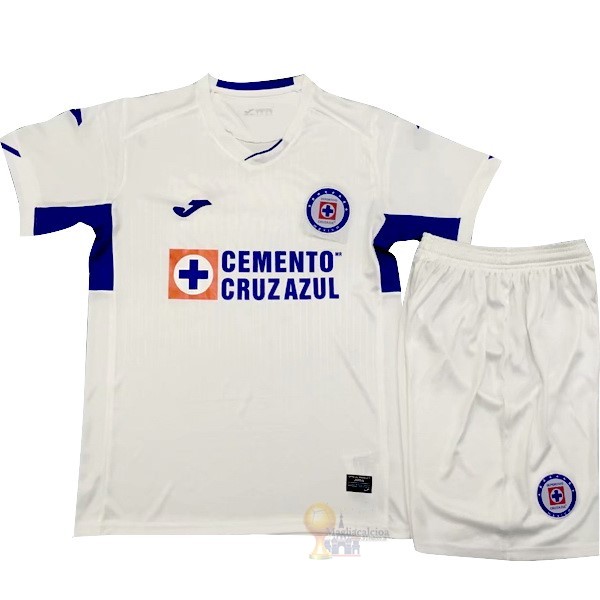 Calcio Maglie Away Conjunto De Bambino Cruz Azul 2019 2020 Bianco
