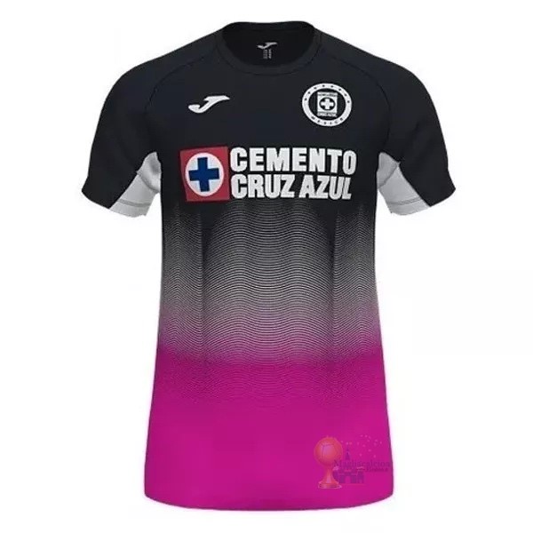 Calcio Maglie Especial Camiseta Cruz Azul 2020 2021 Nero Rosa