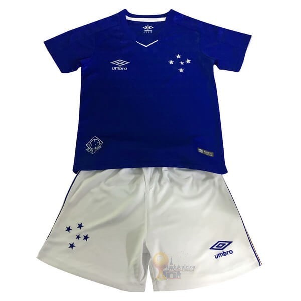 Calcio Maglie Home Conjunto De Bambino Cruzeiro 2019 2020 Blu