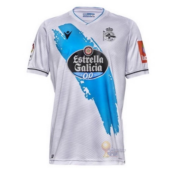 Calcio Maglie Away Maglia Deportivo De La Coruña 2020 2021 Bianco