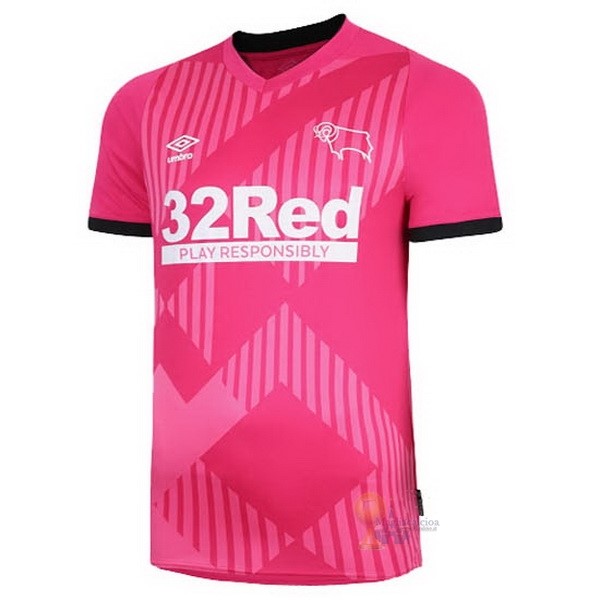 Calcio Maglie Tercera Camiseta Derby County 2020 2021 Rosa