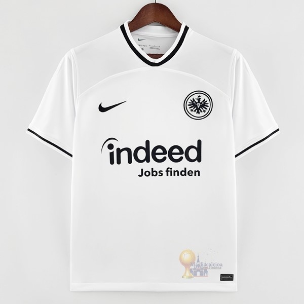 Calcio Maglie Thailandia Home Maglia Eintracht Frankfurt 2022 2023 Bianco