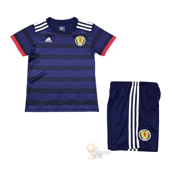Calcio Maglie Home Set Completo Bambino Scozia 2020 Blu