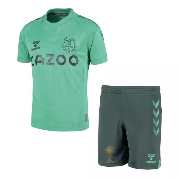 Calcio Maglie Terza Conjunto De Bambino Everton 2020 2021 Verde