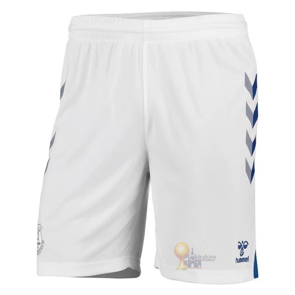 Calcio Maglie Home Pantaloni Everton 2020 2021 Bianco