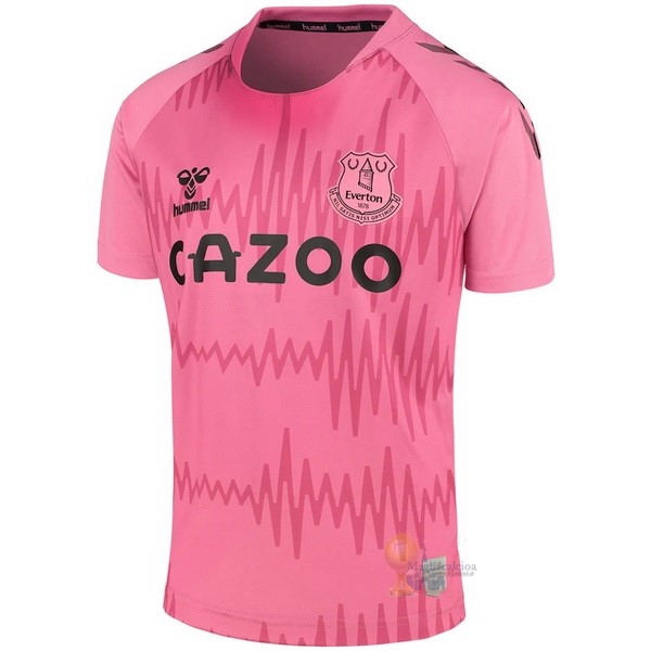 Calcio Maglie hummel Segunda Camiseta Portero Everton 2020 2021 Rosa