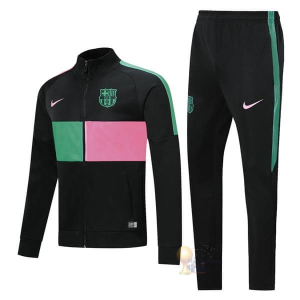 Calcio Maglie Tuta Presentazione Barcellona 2019 2020 Verde Rosa Nero