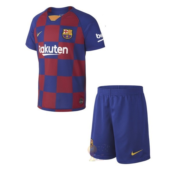 Calcio Maglie Home Conjunto De Bambino Barcellona 2019 2020 Blu Rosso