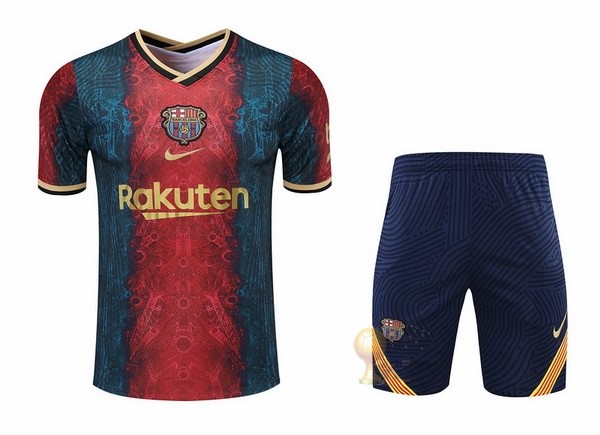 Calcio Maglie Formazione Set Completo Barcellona 2021 2022 Rosso Blu Giallo