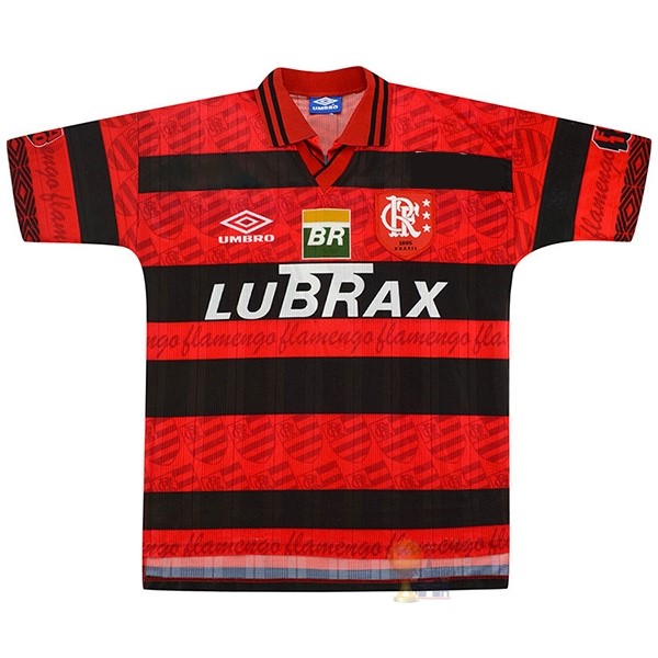 Calcio Maglie Home Maglia Flamengo Stile rétro 1995 1996 Rosso