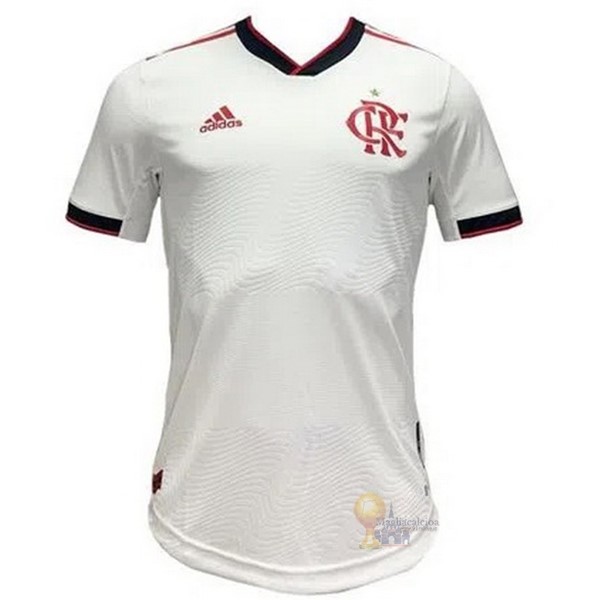 Calcio Maglie Thailandia Away Jugadores Maglia Flamengo 2022 2023 Bianco