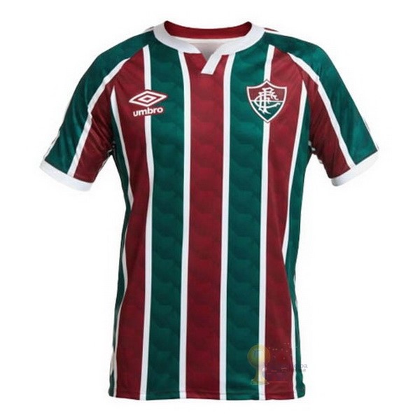 Calcio Maglie Home Maglia Fluminense 2020 2021 Rosso Verde