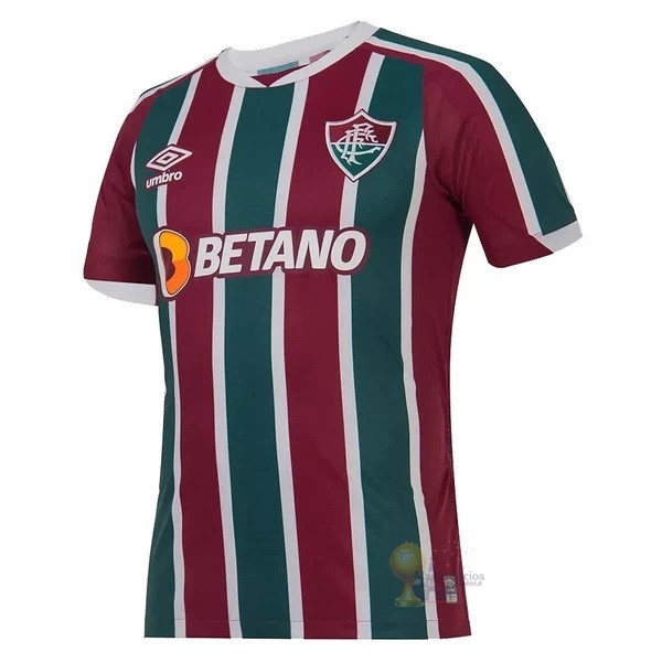 Calcio Maglie Thailandia Home Maglia Fluminense 2022 2023 Rosso Verde