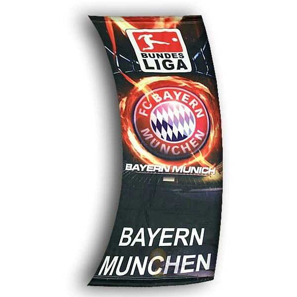 Calcio Maglie Calcio Bandiera de Bayern München Nero